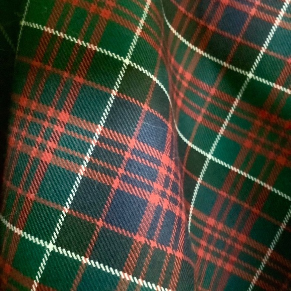 MacDonald of Clan Ranald Custom Tartan Cape w Black Velvet Lining. - Picture 3 of 5